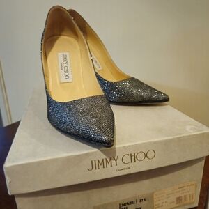 Jimmy Choo Glitter Heels